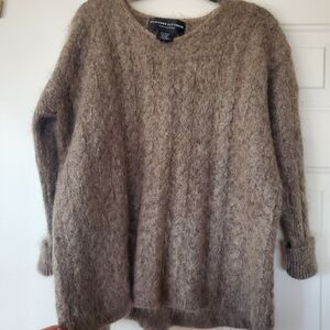 NEW Mohair Adrienne Vittadini Collection Pullover Size L
